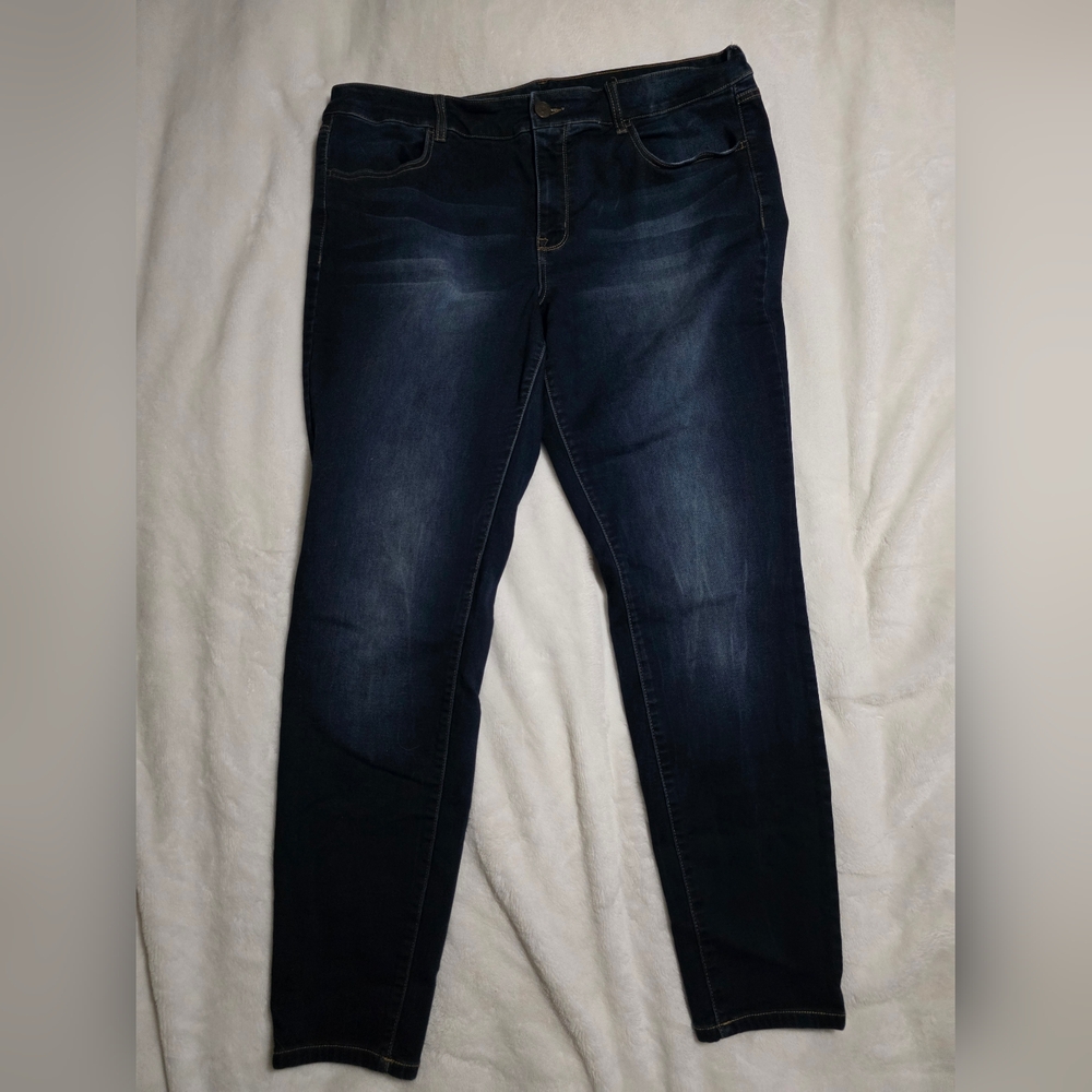 Maurices Blue Skinny Jeans